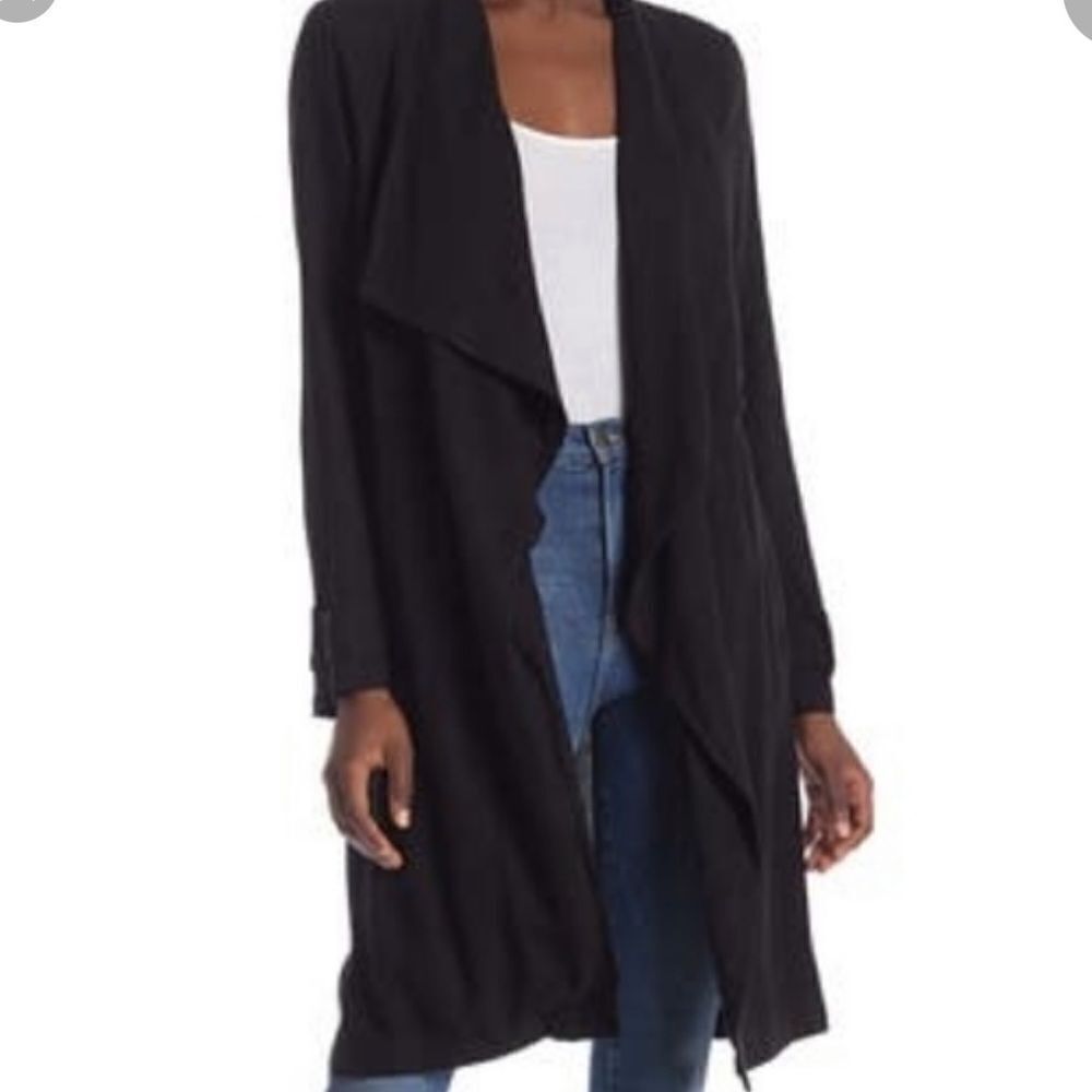Black duster jacket - Picture 2 of 5